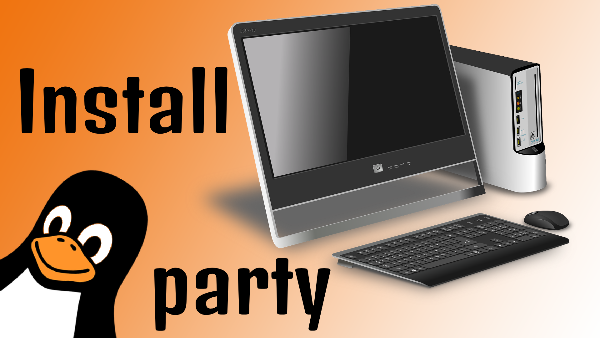 Affiche install party