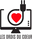 Les ordis du coeur le logo officiel